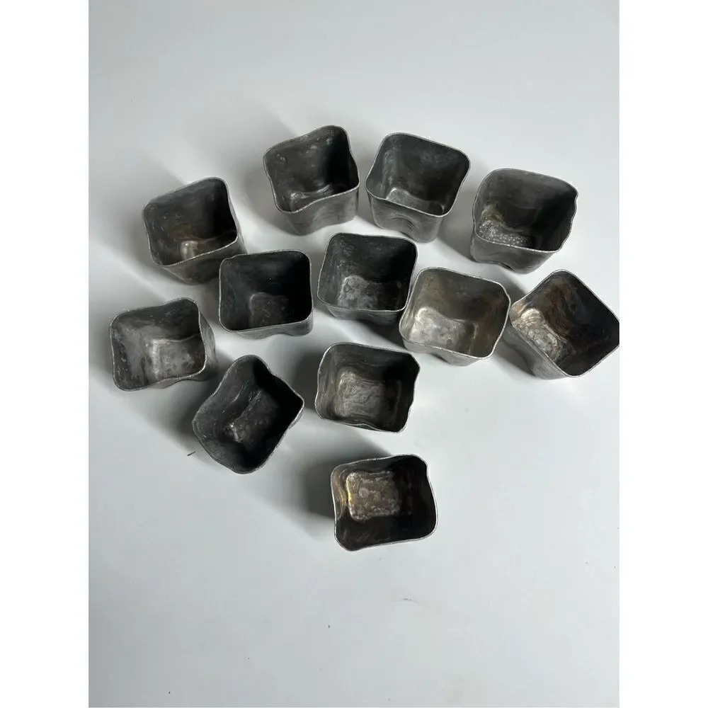 Vintage Aluminium Baking molds 12 Pcs
